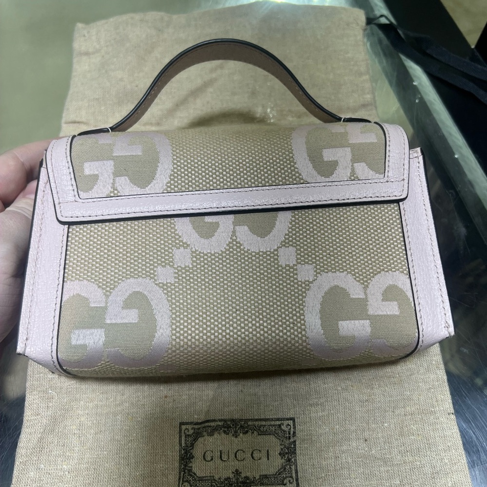 Gucci Padlock Jumbo GG mini bag - Picture 4 of 9